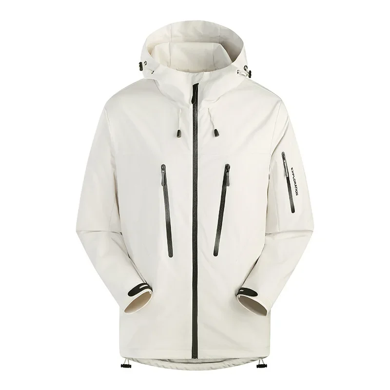 Unisex Waterproof Windproof Spring Autumn Tiger Whale Dragon Year Limited Edition Jacket Outdoor Sports Entertainment