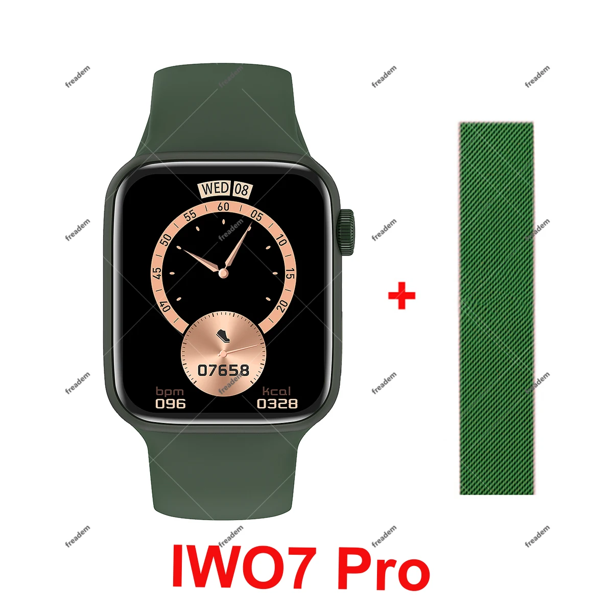 3PCS IWO7 Pro Smart Watch 