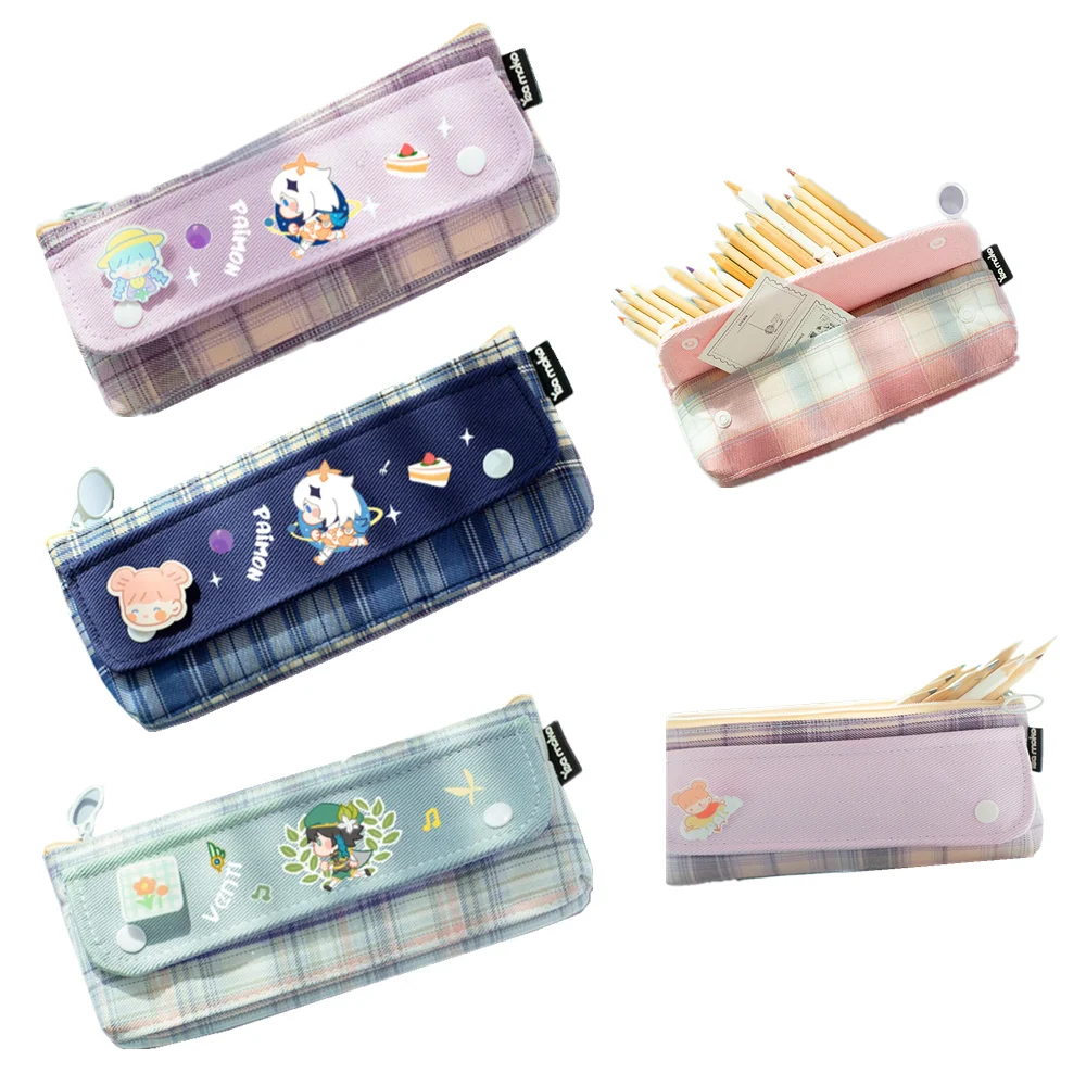 Genshin Impact Pencil Cases School Genshin Pencil Case Animation