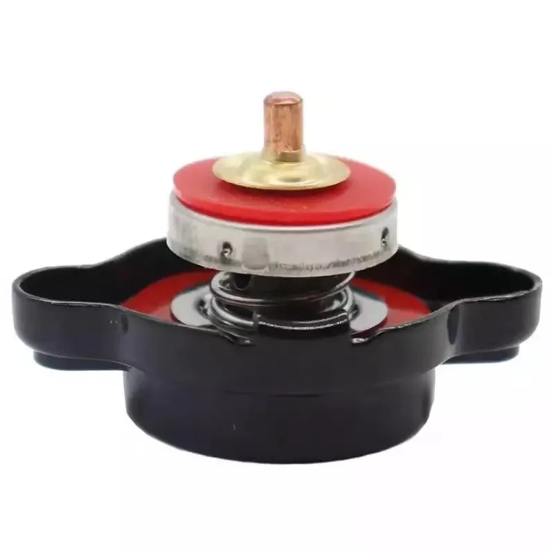 Radiator Cap 1.8 Bar High Pressure Radiator Cap 25.6Psi With Temperature Gauge For Honda Yamaha Kawasaki Suzuki Polaris Ranger Motorcycle ATV