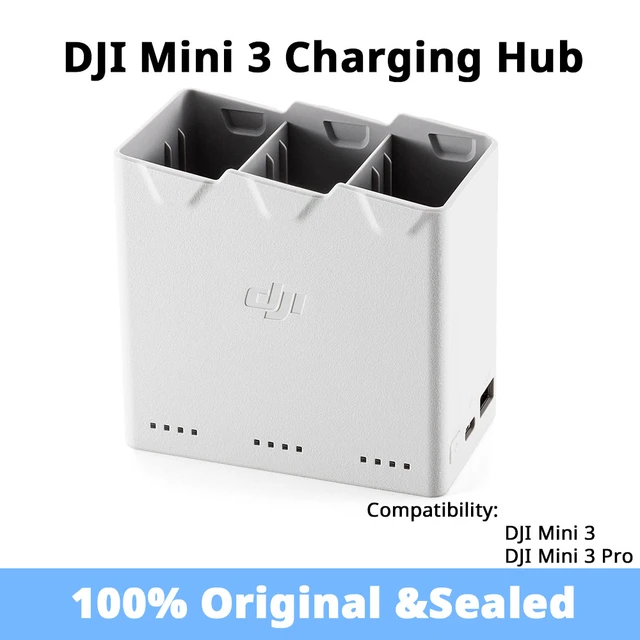 Battery Charger for DJI Mini 4 Pro/Mini 3/Mini 3 Pro Two-Way Charging Hub  Compatible with DJI Mini 3/Mini 3 Pro/Mini 4 Pro Charge Three Batteries in