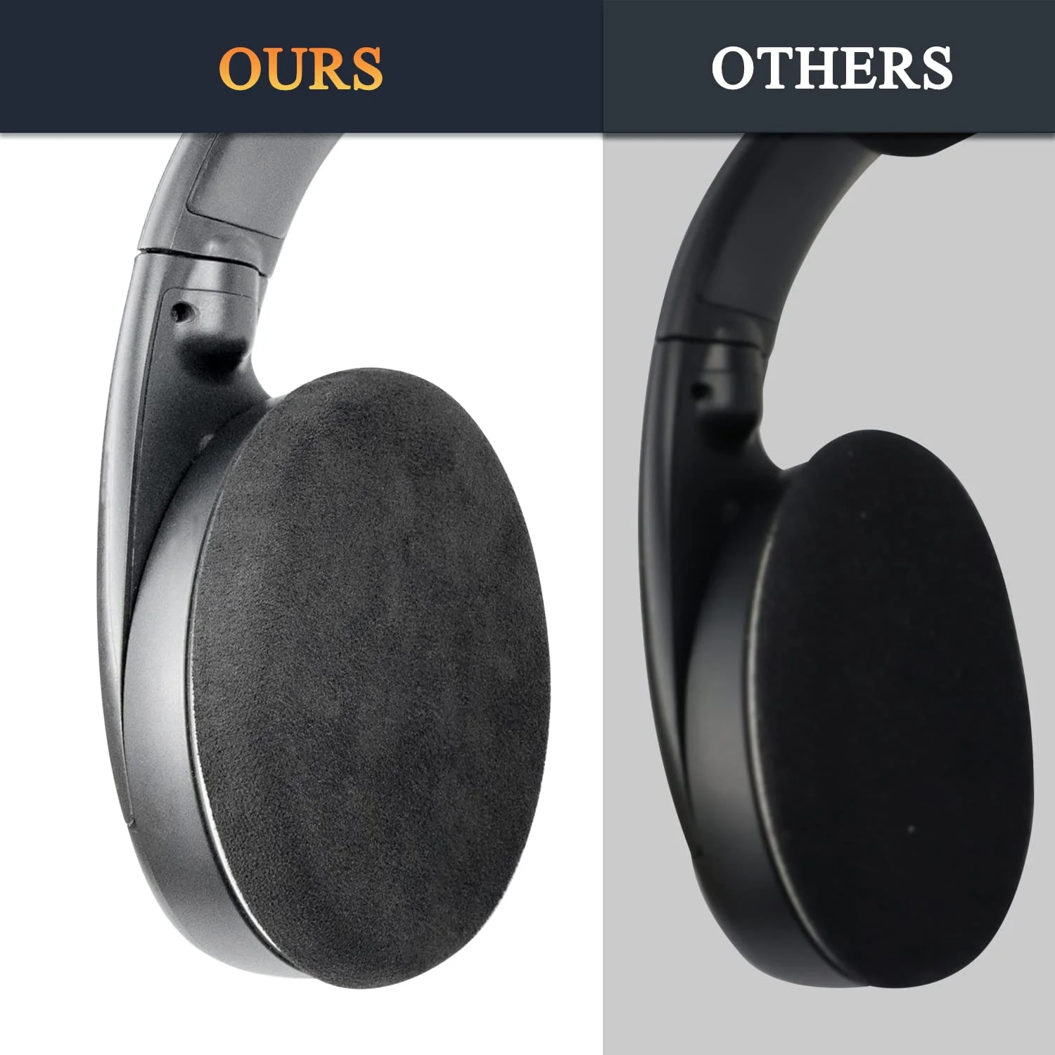 Replacement Velour Earpads Ear Pads Cushions Repair Parts For Sennheiser RS HDR 100 110 115 117 119 120 120II 135 Headphones