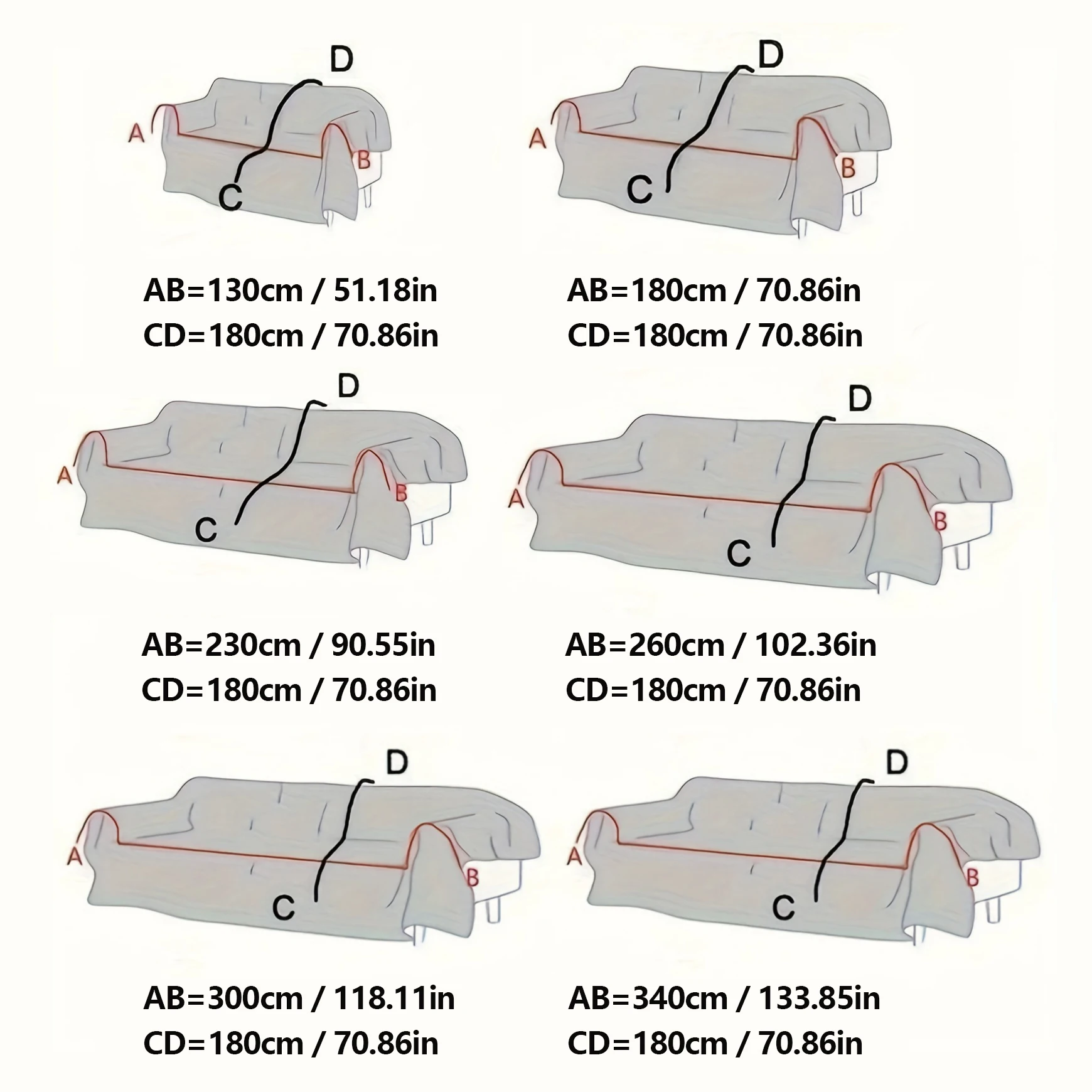 1pc Solid Color Four Seasons Universal Anti-slip Sofa Towel Pet Urine-proof Dirt-proof Sofa Cushion Cover for Home Decor 2