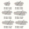1pc Solid Color Four Seasons Universal Anti-slip Sofa Towel Pet Urine-proof Dirt-proof Sofa Cushion Cover for Home Decor 2
