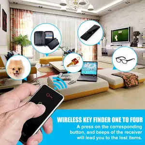 Reliable Anti-Lost Device Mini Anti-Lost Alarm 30m Distance Four Colors Key Finder  One Click Search