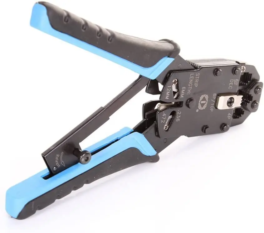 de rede ZoeRax, Alicerça do crimper, Conector