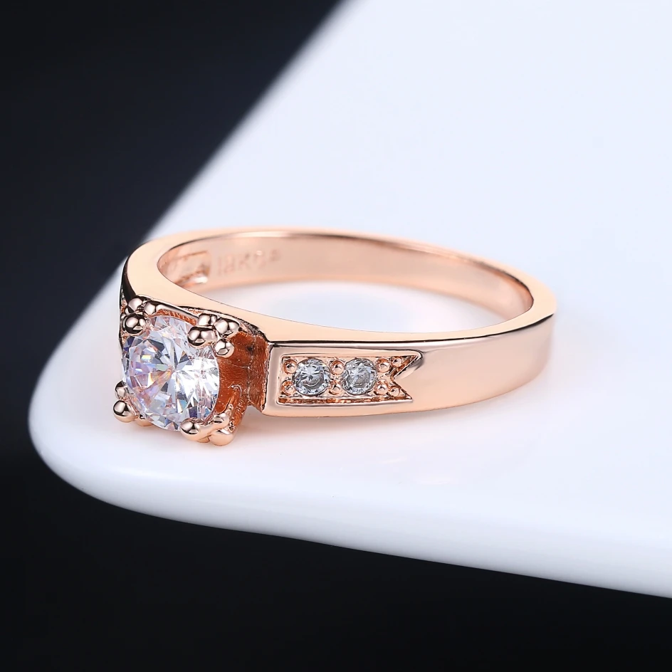 Wedding Ring For Women Bride Shiny Zircon Engagement Anniversary Gifts For Couple Fashion Jewelry Kpop Accessories R051 crystal rings,engagement rings,zircon rings,fashion rings,wedding rings,couple rings,fashion ring,finger rings