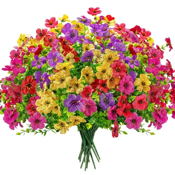 4PCS Artificial Flowers 1