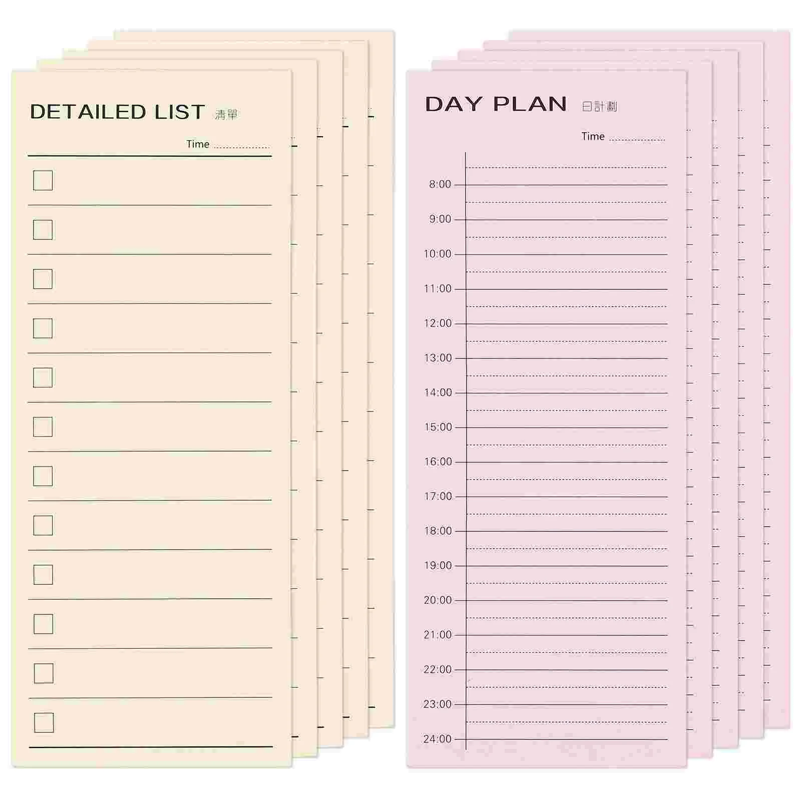 10Pcs Multi-function Memo Pads Tearable Memo Tabs Page Tabs Portable To-do List Memo Pads