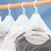 1-5 PCS Hanging Vacuum Clothes Storage Bag Winter down Jacket Windbreaker Dustproof Compression Bag Closet Organizer Storage Bag 6