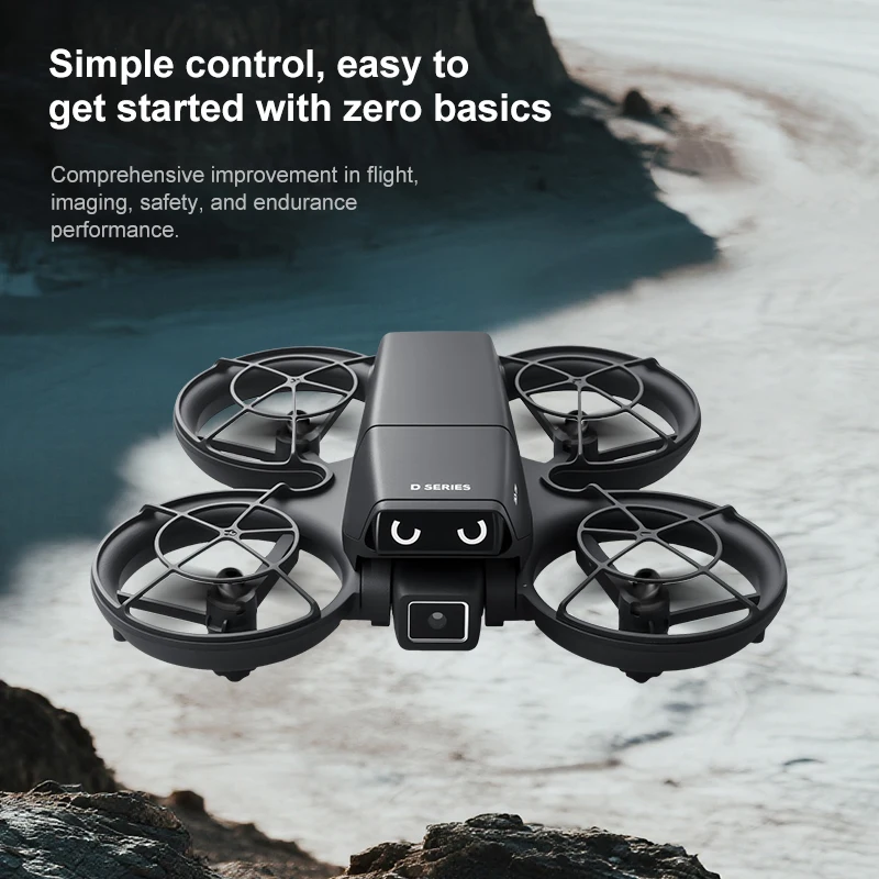 Drone Lenovo D36 con Tripla Fotocamera 4K HD 8K, Motore Brushless, Evitamento Ostacoli, Pieghevole, Quadricottero RC Professionale per Riprese Aeree - Image 4