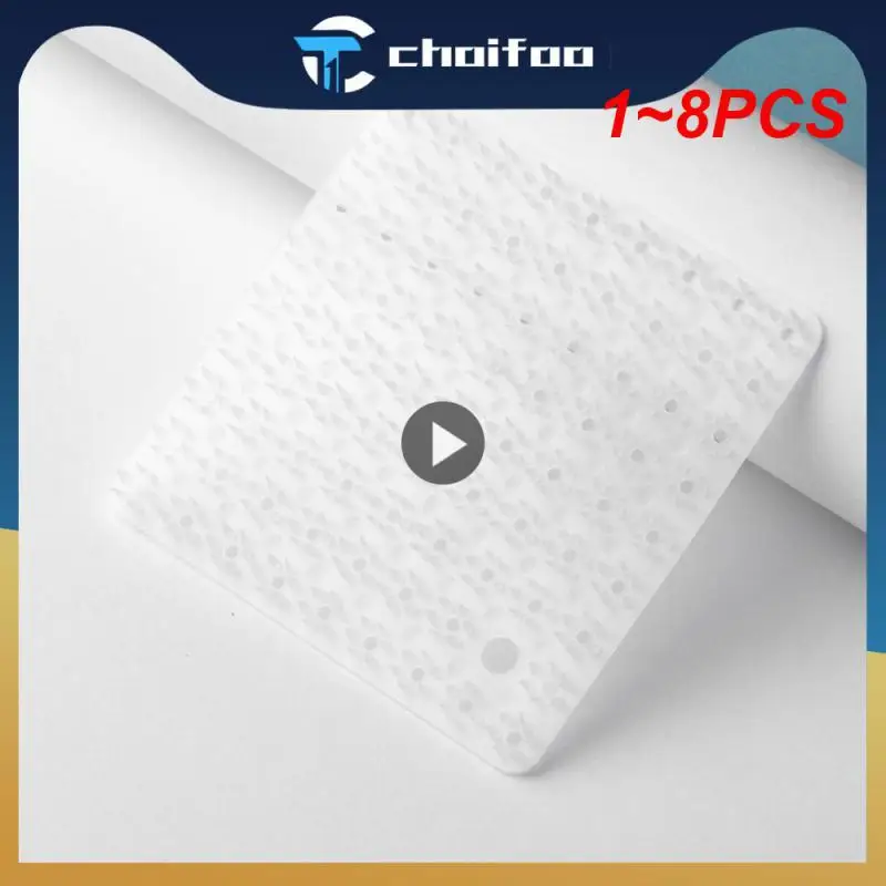 1~8PCS Silicone Dishwashing Brush Polyethylene Resin Material Special Resin Is Used The Surface Cleaning Brush Soft Clean