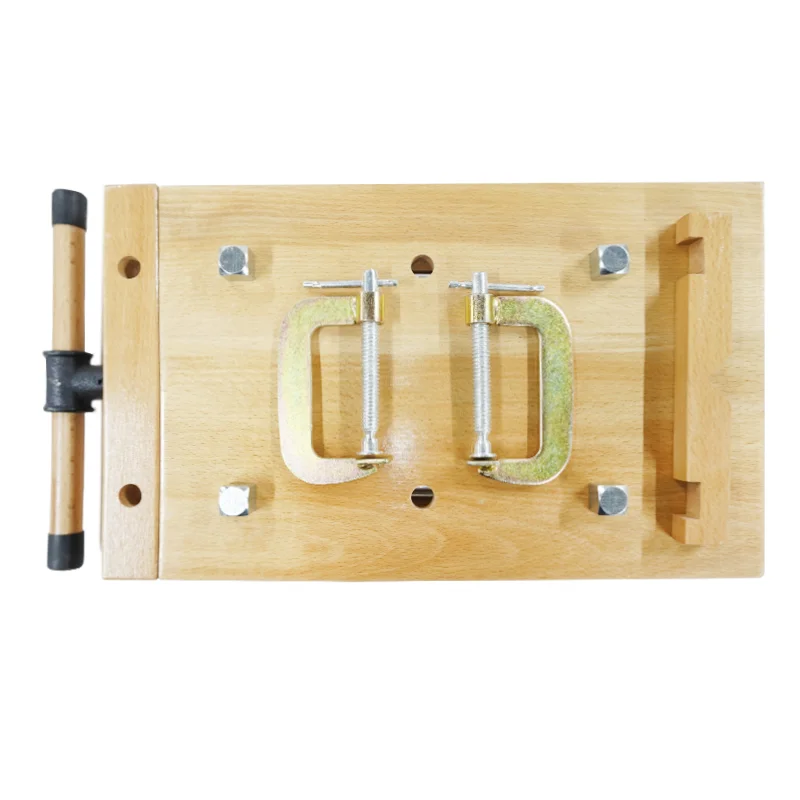 Household Small Woodworking Worktable Multi-function Woodworking Table Beech Solid Wood Manual Worktable