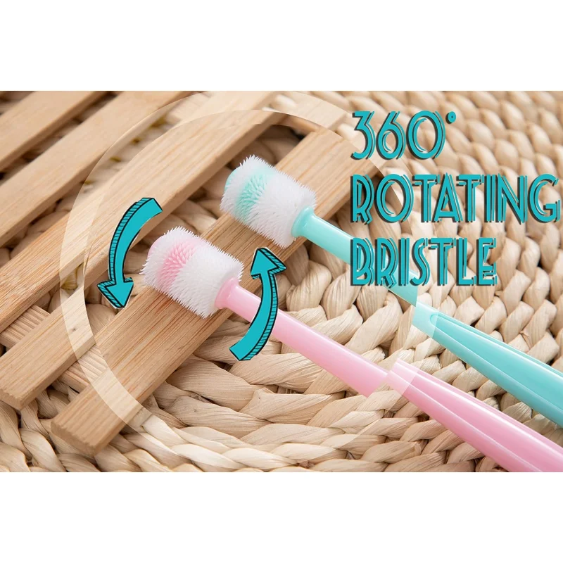 Kit De 5 Cepillos De Dientes Para Mascotas - Limpieza Dental Para Perros Y Gatos
