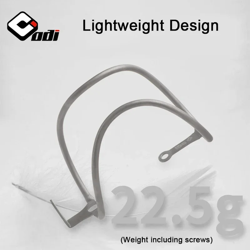 Ultralight 18g Titanium Alloy Bicycle Water Bottle Cage - Durable MTB & Road Cycling Cup Holder