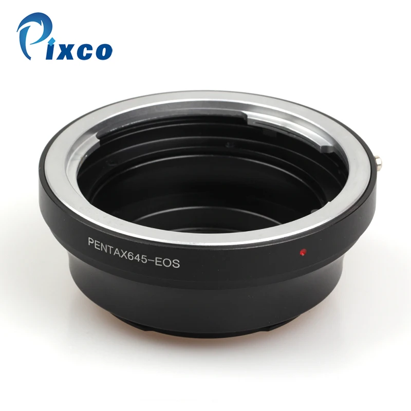 Pixco Emf Af Confirm Pro Adattatore Per Montaggio Su Obiettivo-Pentax 645 (P645) Mount Obiettivo Slr Per Canon Ef Mount Eos 6D Mark Ii, 7D Mark Ii