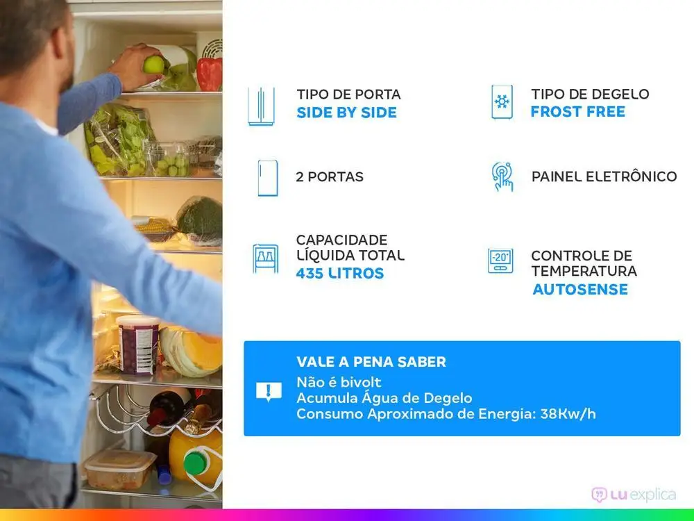 Geladeira/Refrigerador Electrolux Frost Free - 110V 2