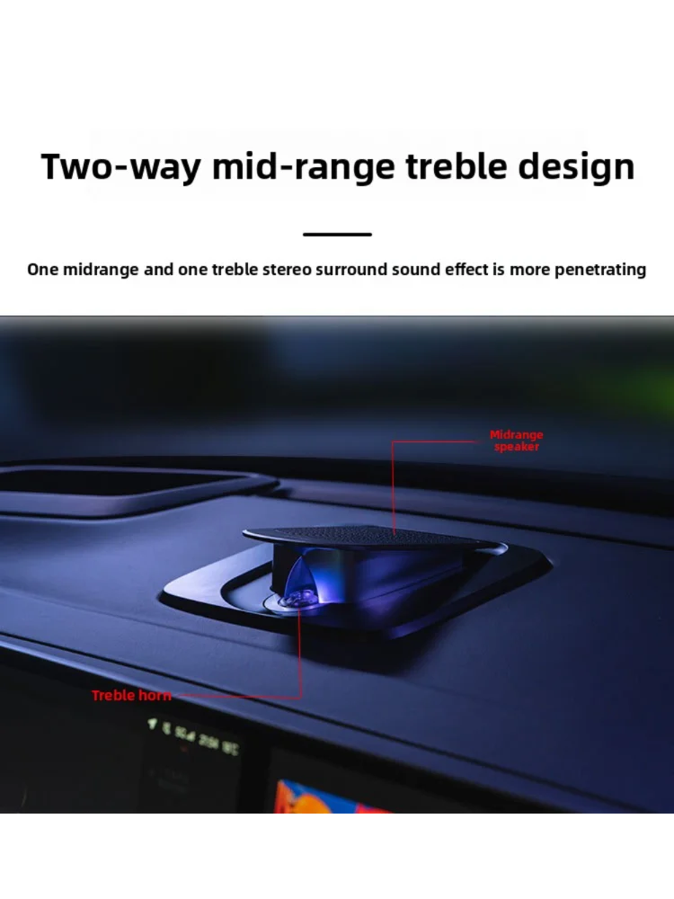 Car Center Speaker Tweeters Audio Ambient Lighting for Li Auto Lixiang L7 L9 L8