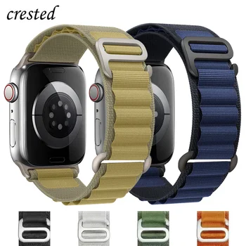 Alpine Straps For apple watch Ultra 2 band 49mm 44mm 45mm 40mm 38mm 41mm Nylon bracelet iwatch series 10 9 3 6 7 8 se 46mm 42mm 1