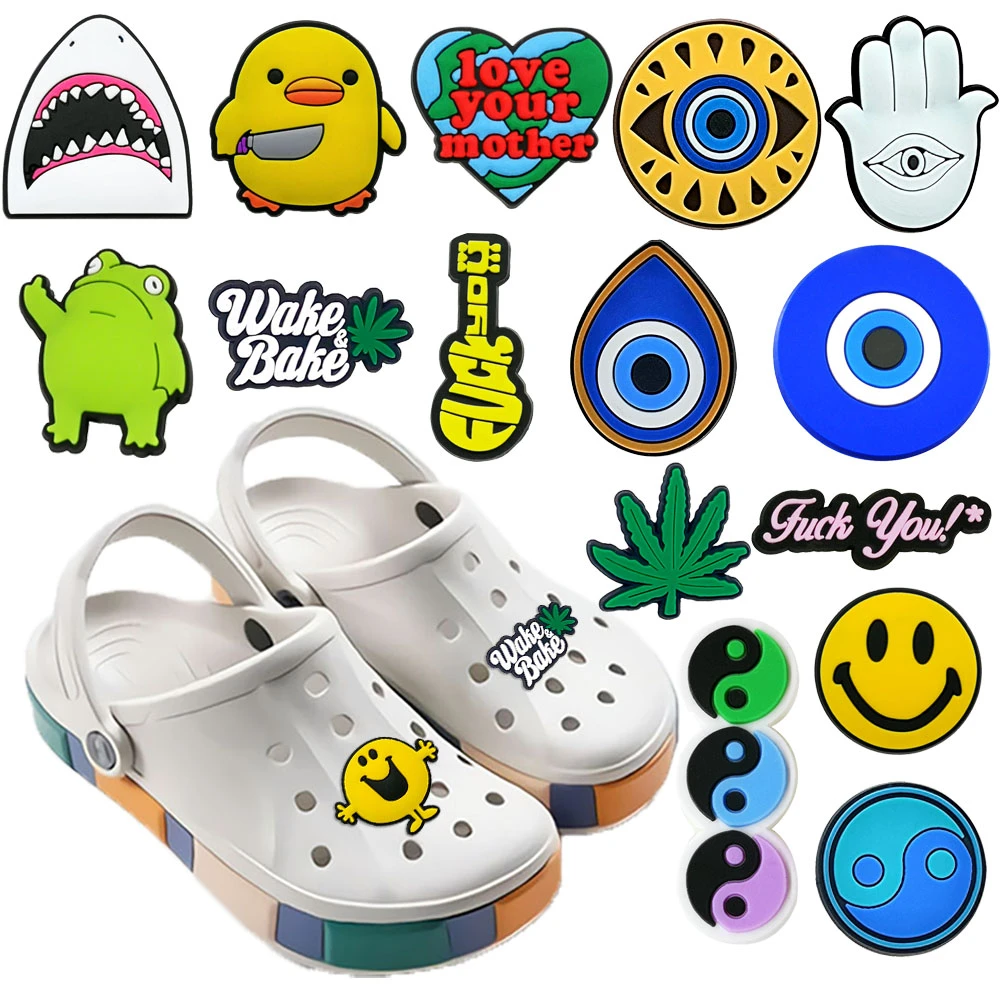 1pcs Multiple Croc Charms Accessories Sneakers Shoe Decorations Pins