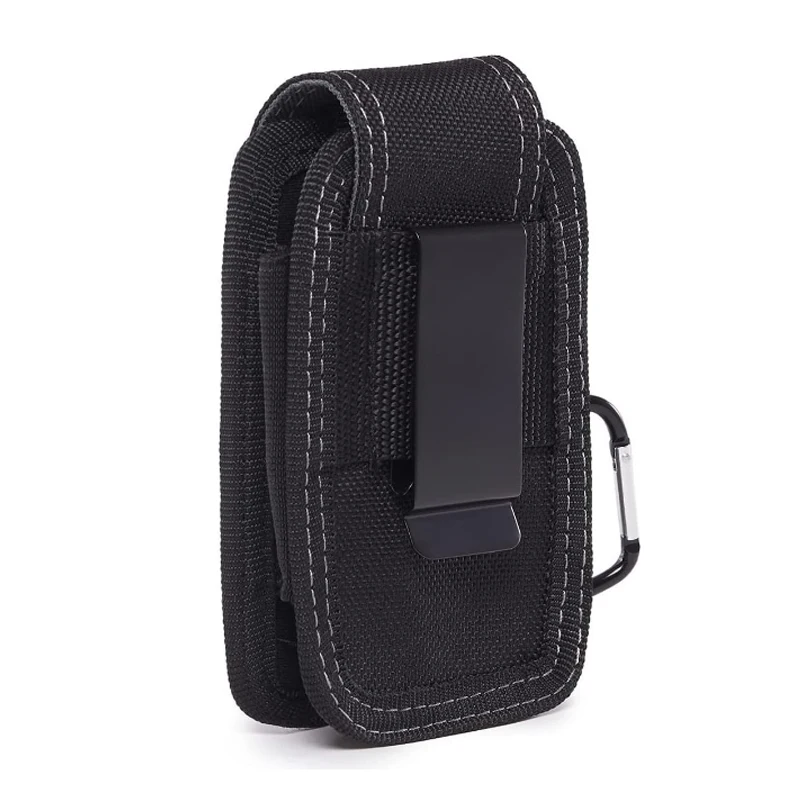 TOUGHBUILT TB-33 Smart Phone Pouch Heavy Duty Construction With Cover Soft Scratch Resistant Metal Buckle Tool Pouch 3