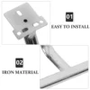 3 Piece Replacement Salon Footrests Barber Leg Rests Heavy Duty Pedal Pads Universal Sturdy Elevating Pedals 6