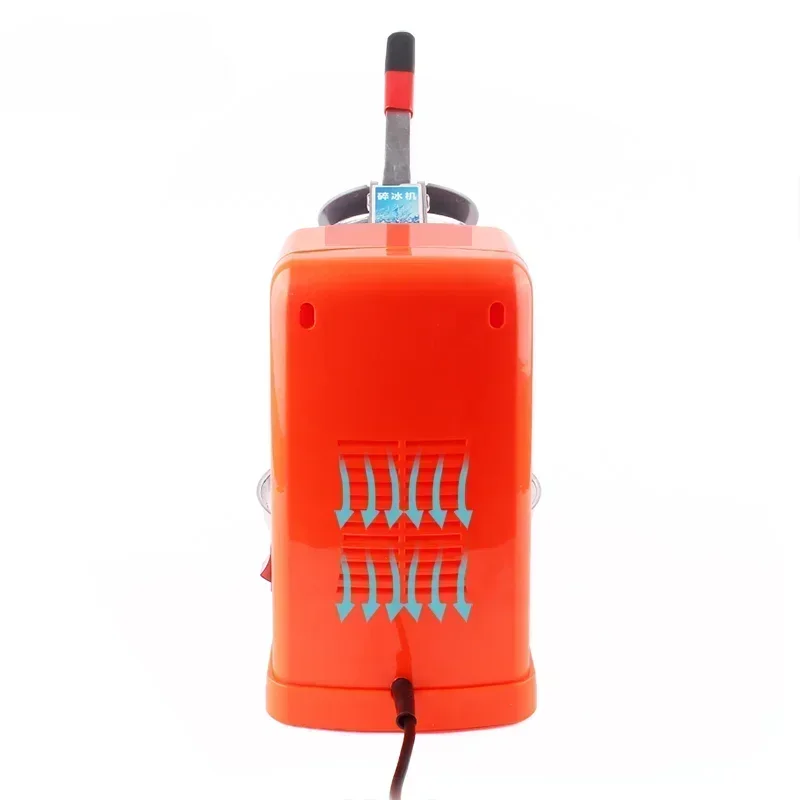 110V/220V Stainless Steel Electric Ice Crusher Chopper Commercial Slush Sand Block Shaver Snow Cone Smoothie Slushies Machine EU