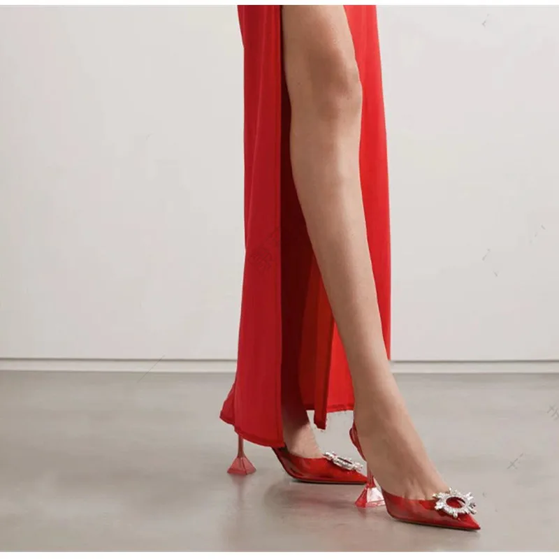 Star style Summer Jelly Canday colors Women Sandals Fashion Crystal heeled Gladiator sandals Elegant High heels Party Prom Shoes women high heels platform high heels sandals