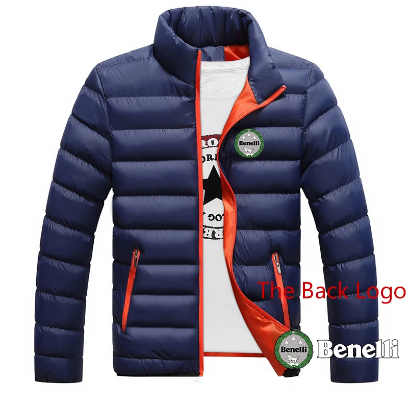 Benelli TRK 502X Printing Fashion 2023 New Man's Jacket Zipper Winter Thicken Comfortable Cotton Long Sleeves Tracksuit Coat