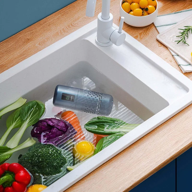 Fruit & Vegetable Cleaning Machine,Fruit & Vegetable Cleaner With Screen Display, For Vegetables, Meat, Tableware 4