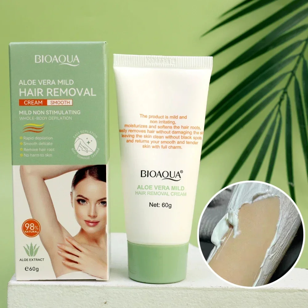 Fast Mild Hair Removal Cream Hair Growth Inhibitor Arm Armpit Leg Permanent Depilatory Moisturizing Beauty Smooth Body Skin Care 6