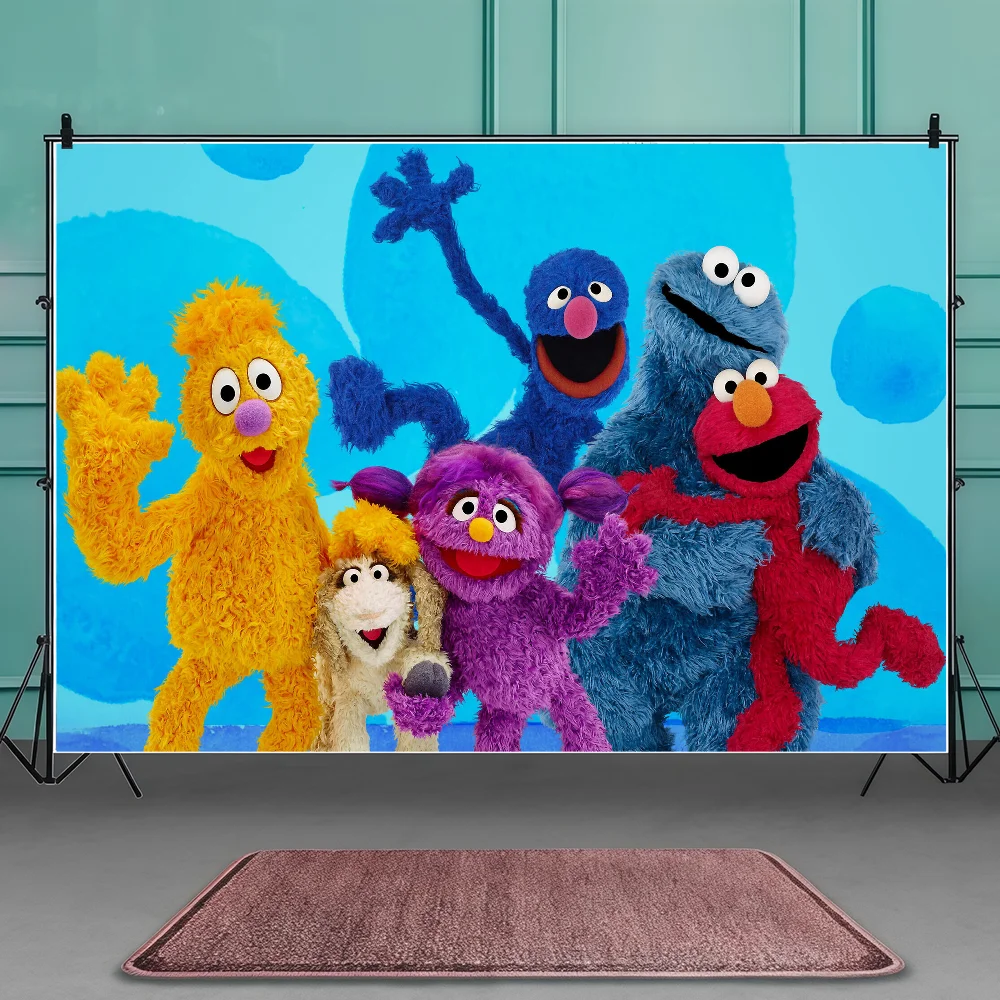 Elmo Frames Birthday Cookie Monster, ye ziyuan border, border, white png |  PNGEgg, image size:1000x1000