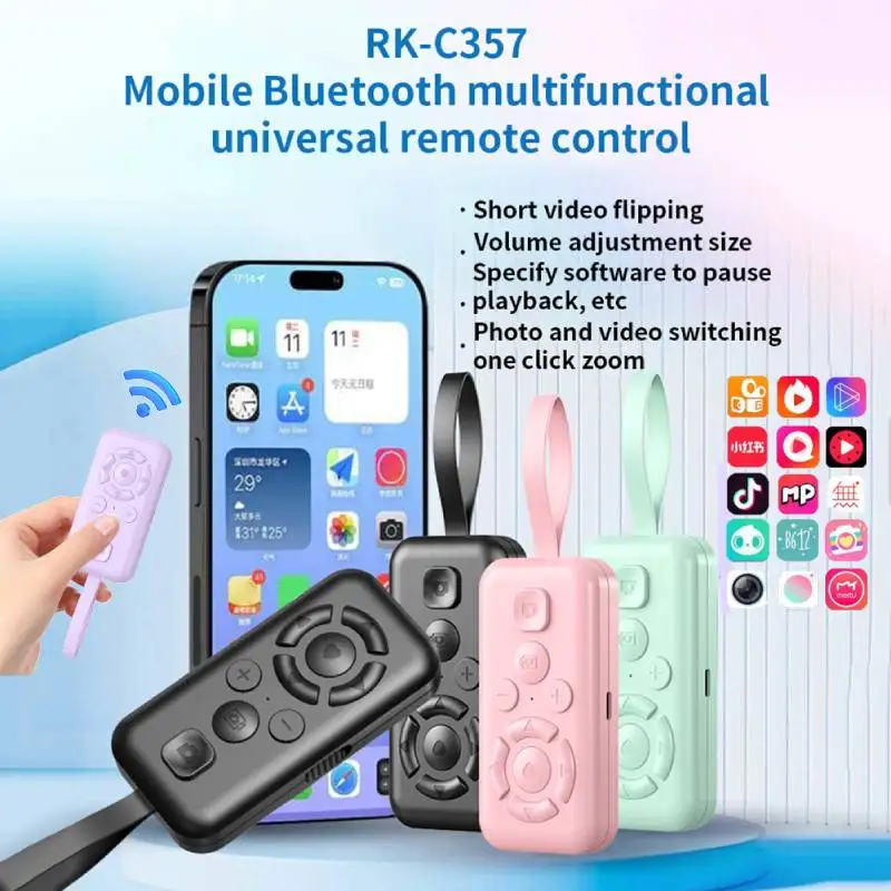 Bluetooth Remote Control for Mobile Phone Camera