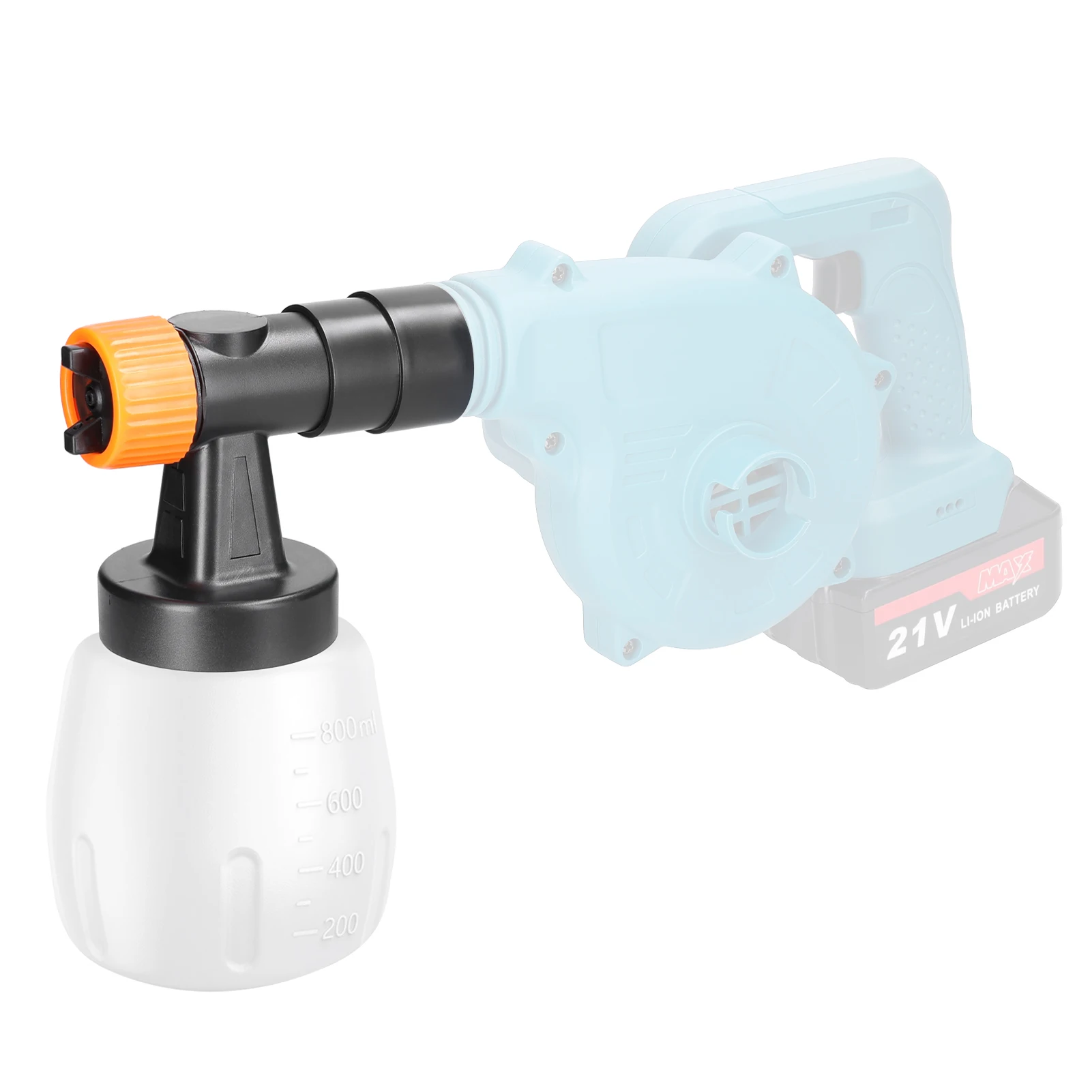 Power Blower Conversion Kit Electric Blowing Machine to Painting Spraying Device Fitting Accessories Set