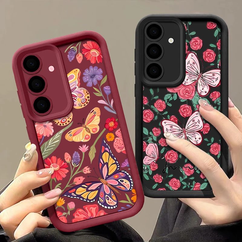 Vibrant Butterfly TPU Phone Case