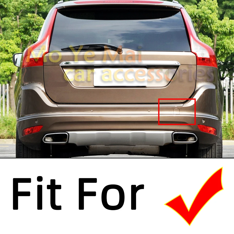 Traseiro Bumper Reboque Gancho Tampa Tampa do Olho para Volvo XC60 2014 2015 2016 2017 30763427 398550368, Lado Do Passageiro Direito