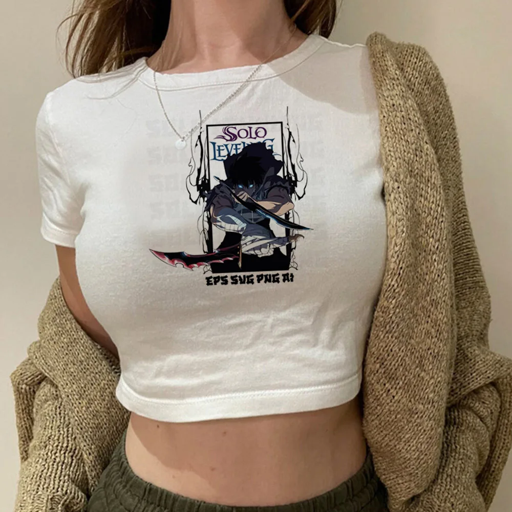 Gothic Aesthetic Crop Top - Summer Cute Harajuku Coquette Streetwear Babydoll T-Shirt