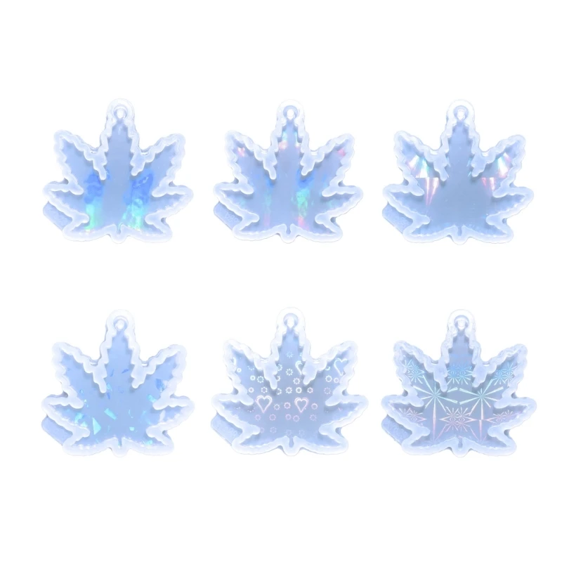 

Maple Leaf Silicone Pendant Mold for DIY Keychain Epoxy Resin Jewelry Making K3ND