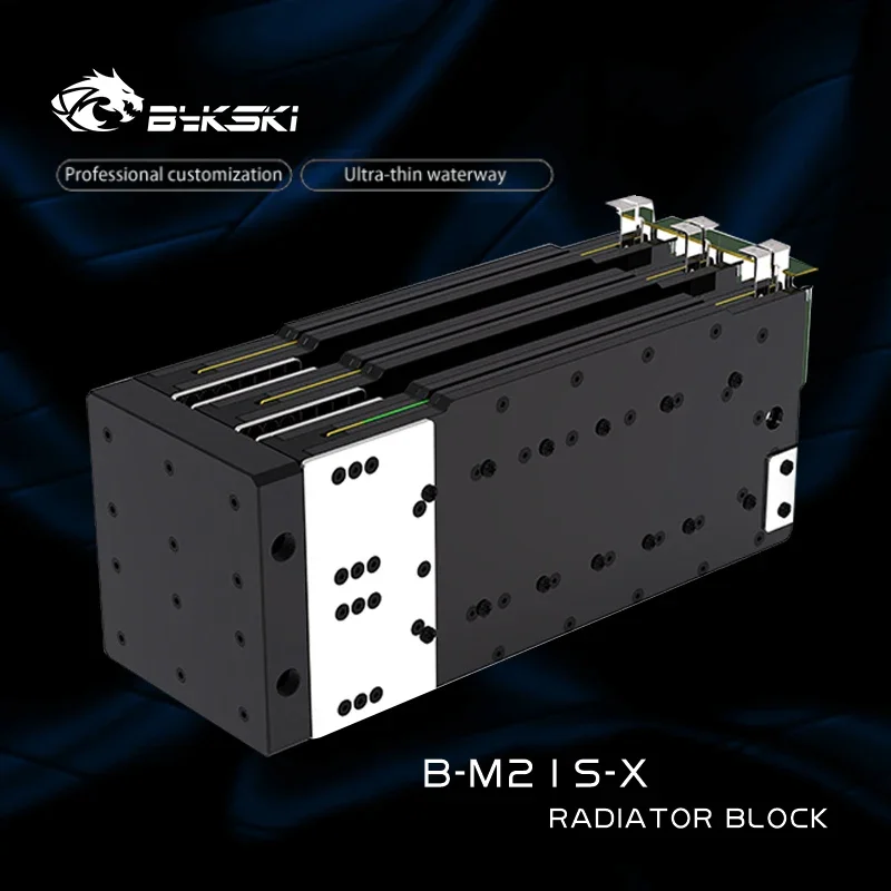 

Bykski Whatsminer Radiator Water Block Support Whatsminer M21S/M19 Cooler Mining Machine PC Water Cooling B-M21S-X