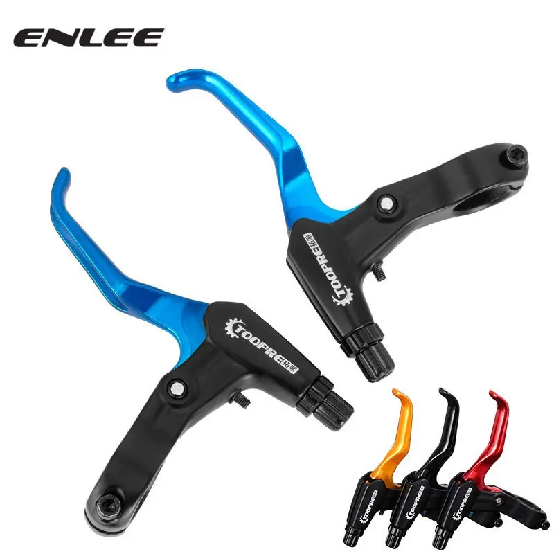 

1 Pair Super Iight TOOPRE Aluminum Alloy Mountain Bike Brake Lever With Bell V-Brake Bicycle Parts