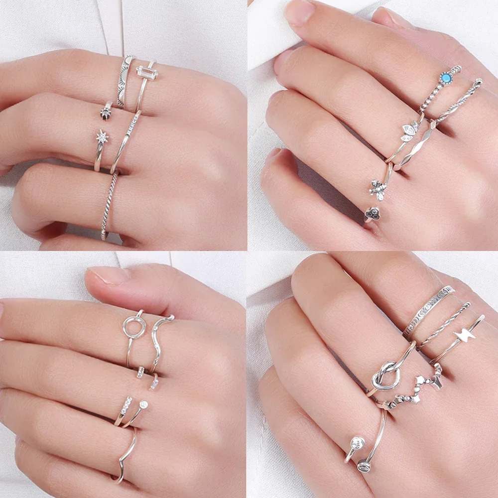 New In Delicate Vertical Pattern Inlaid Shiny Rhinestone Finger Rings Trendy  Woman Waterproof Jewelry And Accessories 2023 - AliExpress