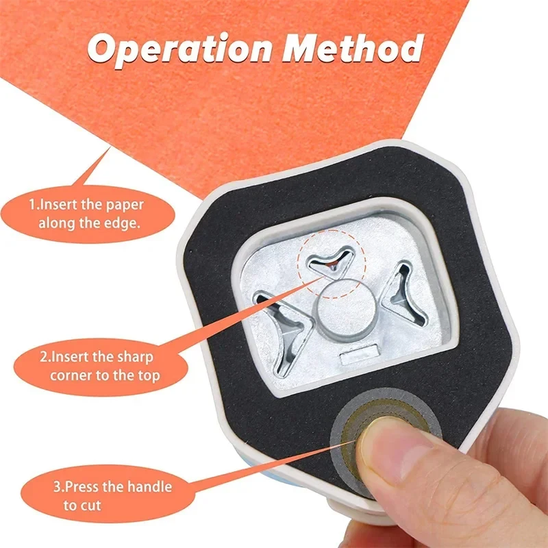 Versatile Corner Rounder and Cutter Tool for Crafting and Scrapbooking