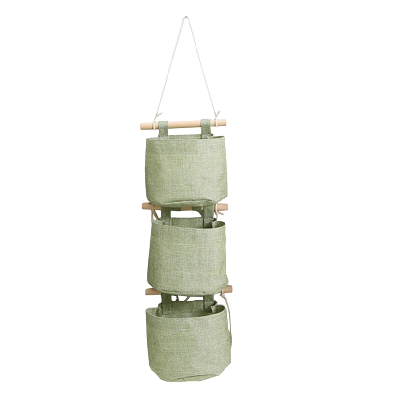 Closet Detachable Free Combination Foldable Washable Hanging Storage Bag For Room Bathroom,Green Easy Install Easy To Use
