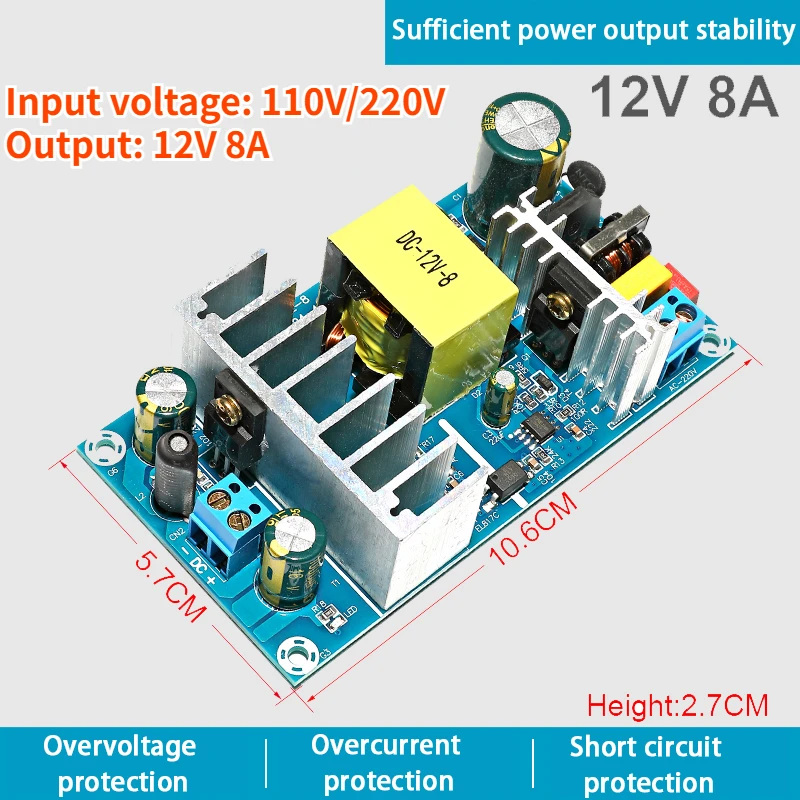 Description Picture 5 of itemAC 110V/220V To DC 5V 12V19V 24V Switching Power Supply Module Bare Circuit 2A 8A 13A 7A 12.5A for Board for Replace/Repair