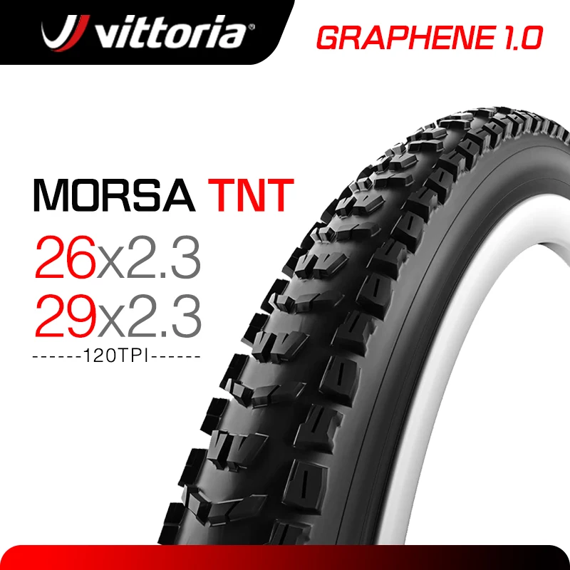 

VITTORIA MORSA 29/26 inches MTB Bike Tubeless Tire Graphene G+ RTNT 26/29X2.3 Anti Puncture Mountain Bike Foldable