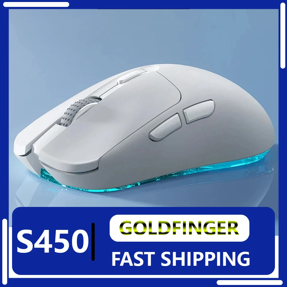 

Мышь компьютерная беспроводная PHYLINA S450, 2,4 ГГц, два режима, Paw3395