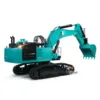 New 1/8 Scale PC1250 Huge RC Metal Heavy Hydraulic Excavator Construction Digger Light Machine Finished Car Trucks Vehicle Toys 3
