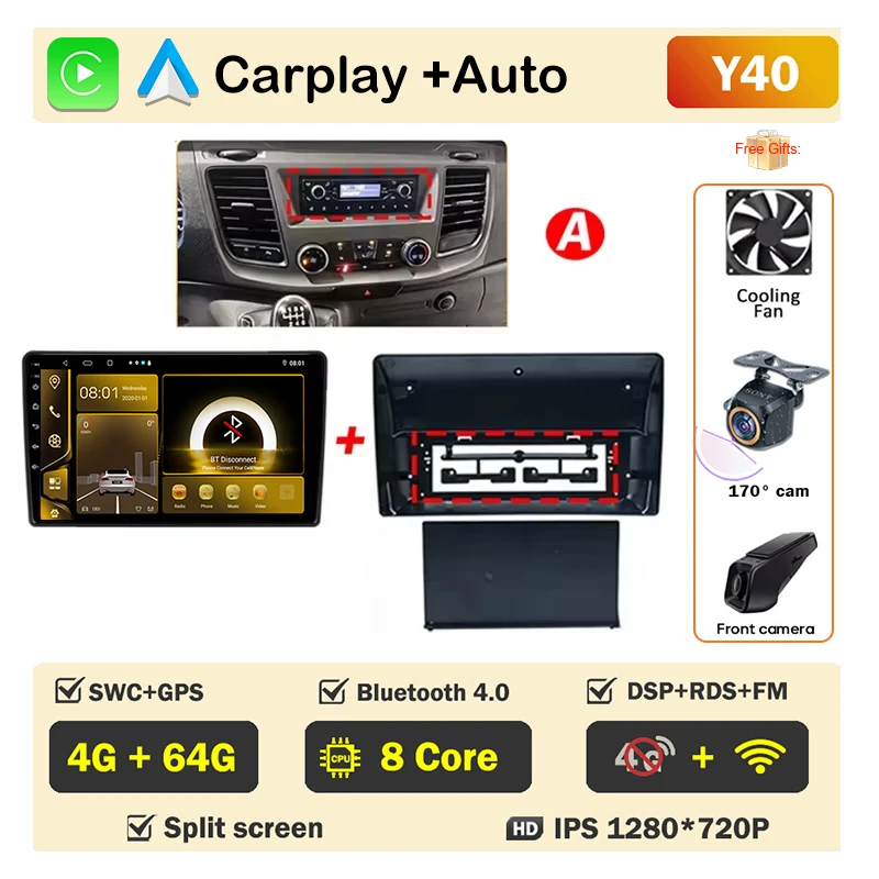 4-64G DVR A