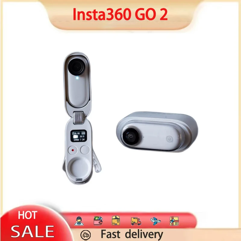 Insta360 Go 2 Camera Insta360 GO2 Thumb Camera with Lens Protector Waterproof Mini Professional Sports