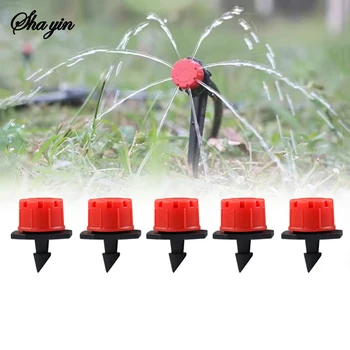 50/100 pièces réglable Irrigation jardin 1/4 ''émission goutteur Micro goutte-à-goutte arroseurs pour système d'arrosage 1